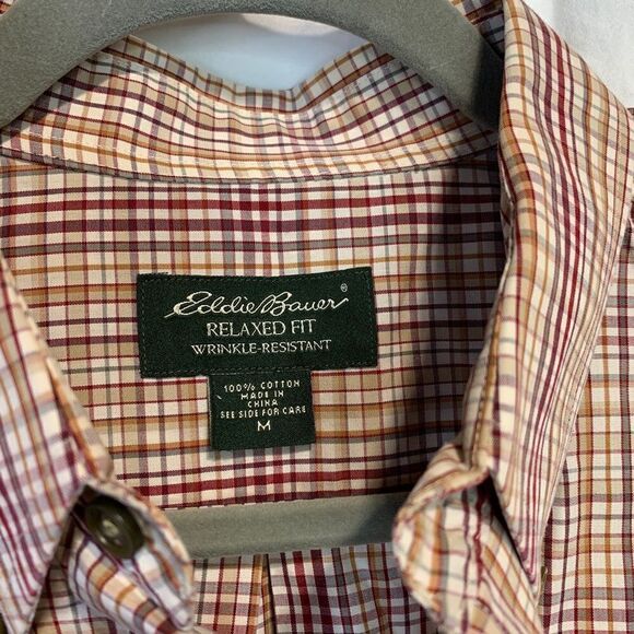 Eddie Bauer Plaid Dress Shirt - Picture 4 of 4